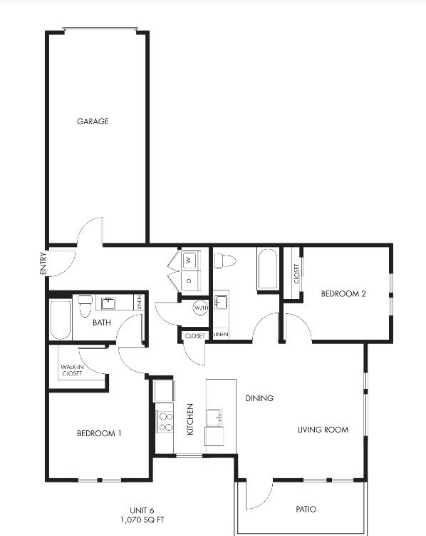 Anthology_Issaquah WA_Floor Plan_Garden 6_Two Bedroom Two Bathroom Anthology_Issaquah WA_Floor Plan_Garden 6_Two Bedroom Two Bathroom